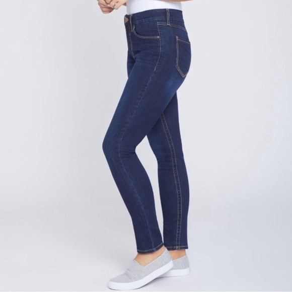 Seven7 Tummyless 6 High Rise Skinny Jeans Logo Shapewear Tummy Control Denim - Picture 6 of 8